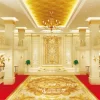 Luxury Mosaic Carpet Medallion Marble Inlay Flooring
