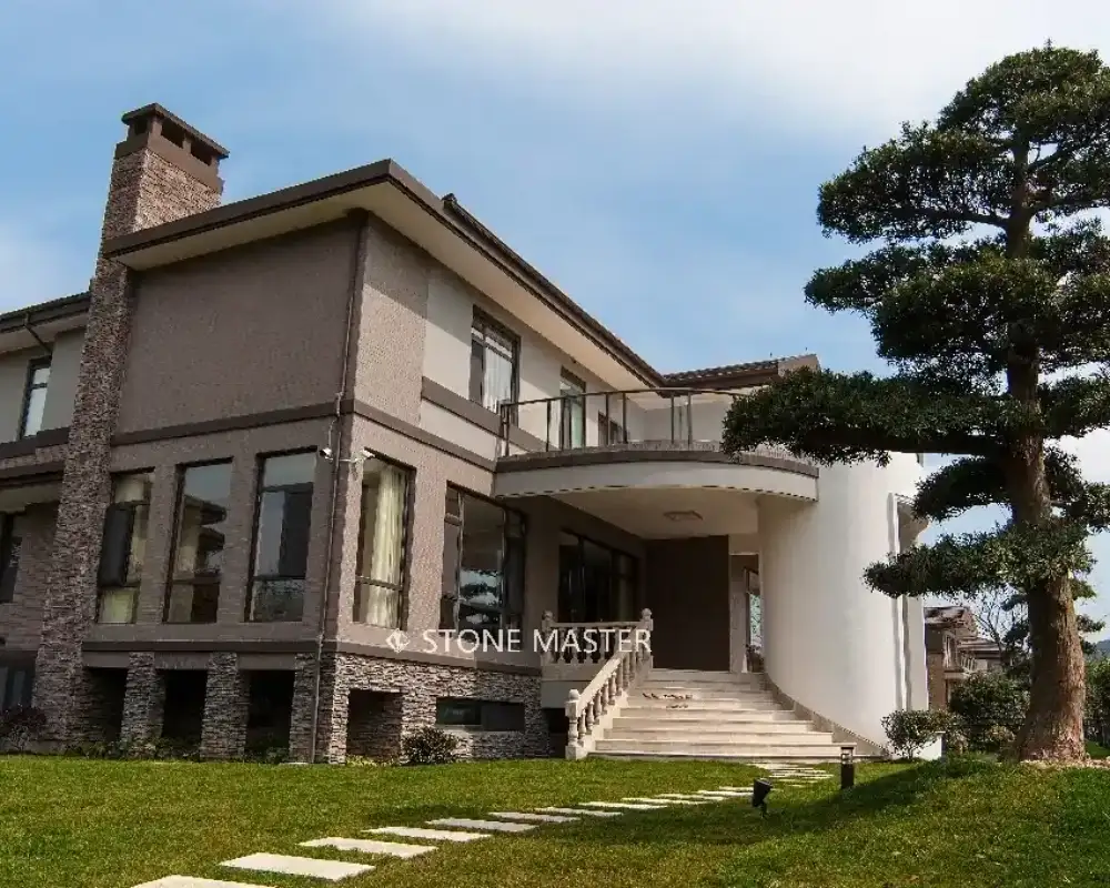 2 marble inlay medallion for luxury villa mansion