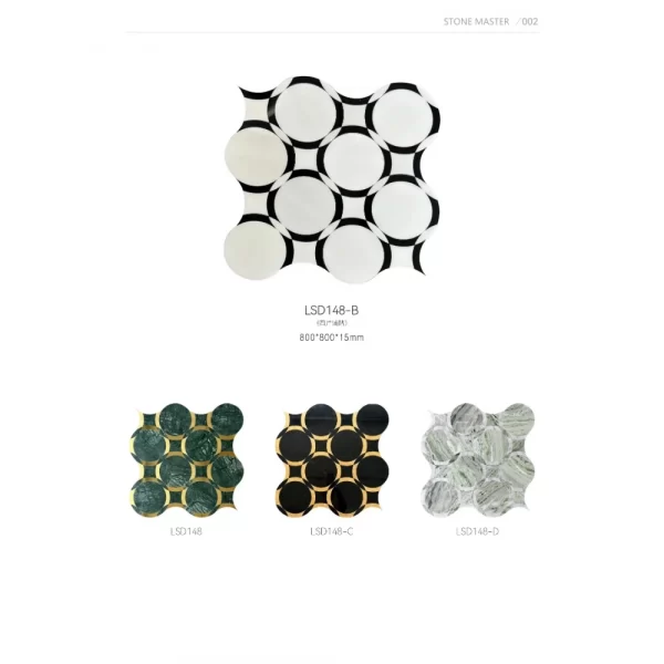Elegant Marble Inlay Floor Design – A Perfect Fusion of Pietra Dure Artistry and Modern Aesthetics Modern Marble Inlay Floor Design – Pietra Dure Pattern