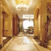 Elegant Rectangular Marble Inlay Medallion for Luxury Interiors