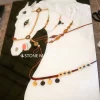 Graceful Pietra Dura Stone White Horse Marble Inlay Background Wall