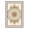 Grand Marble Inlay Medallion – A Masterpiece of Luxury Flooring