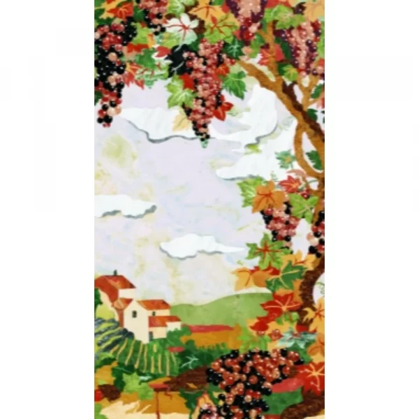 Pietra Dura Stone Inlay Wall – Vineyard Theme