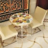 Luxury Marble Inlay Dining Table – Timeless Elegance & Durability