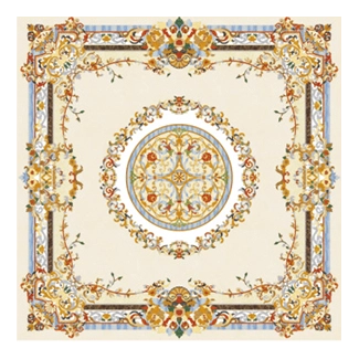 Pietra Dure Marble Inlay Flooring Grand European-Style Marble Inlay Flooring – A Statement of Prestige