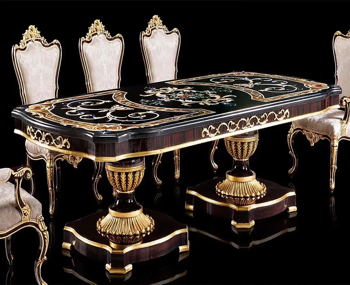Luxury Marble inlay flooring marble inlay wall table villa hotel mansion
