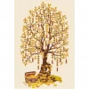 Prosperity Tree – Luxury Inlay Marble Stone Wall