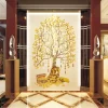 Prosperity Tree – Luxury Inlay Marble Stone Wall