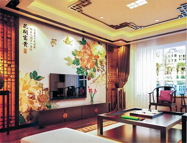 Elegant Marble Inlay Stone Wall – A Fusion of Art & Craft wall décor featured wall panel