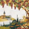Pietra Dura Stone Inlay Wall – Vineyard Theme
