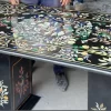 Luxury Marble Inlay Furniture Dinning Table Classic Marble Exquisite Inlay Design with Pietra Dura