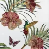 Luxury Marble Inlay Background Wall Decor with Swarovski Crystals