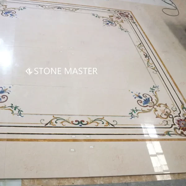 Marble Mosaic Custom Marble Floor Design by Stone Master