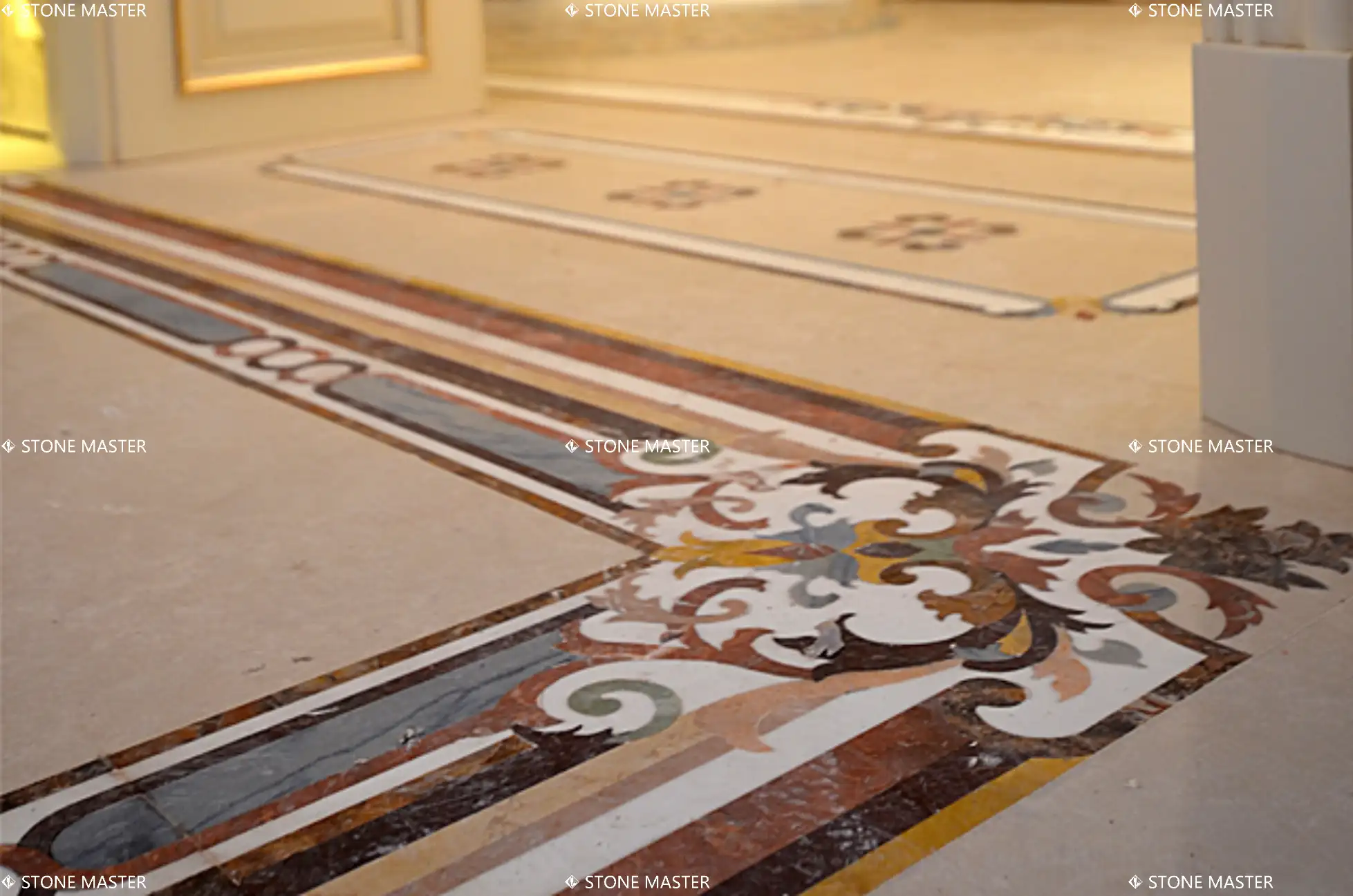 Royal Custom Flooring with Classic Style Marble