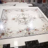Elegant Marble Inlay for Royal Flooring: Timeless Floor Medallions with Custom Marble Designs