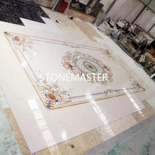 Marble Inlay Royal Flooring Floor Medallions and Custom Marble Designs