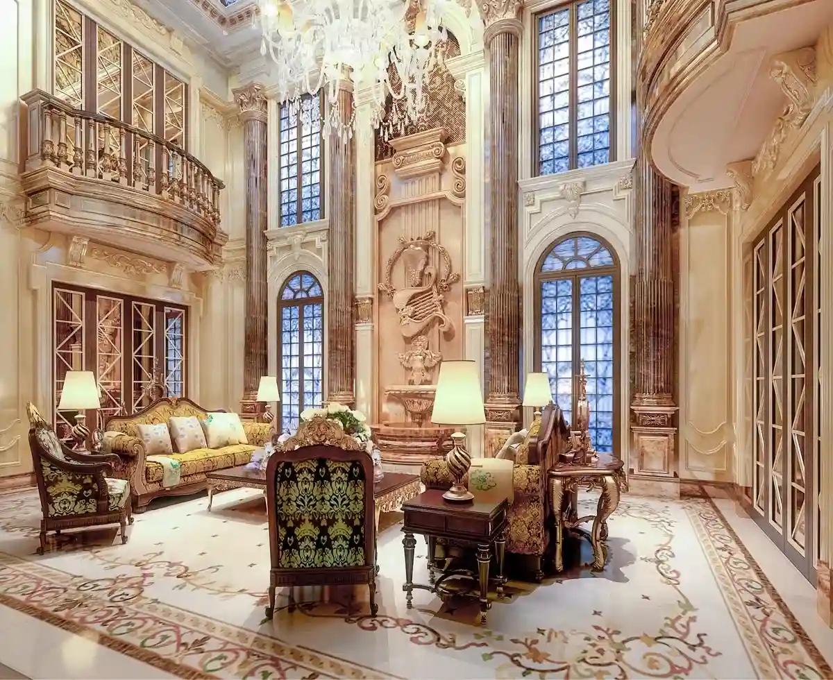 Luxury Marble inlay flooring marble inlay wall table villa hotel mansion