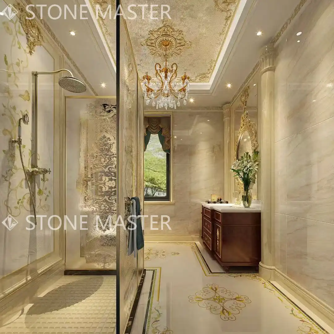 Marble in the Bathroom – Custom Marble Inlays for Luxury Designs