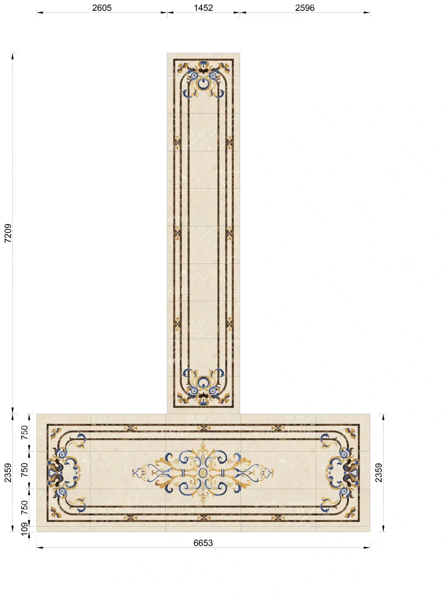 Floor Design Perfection: Stone Master Marble Inlay Timeless Luxury