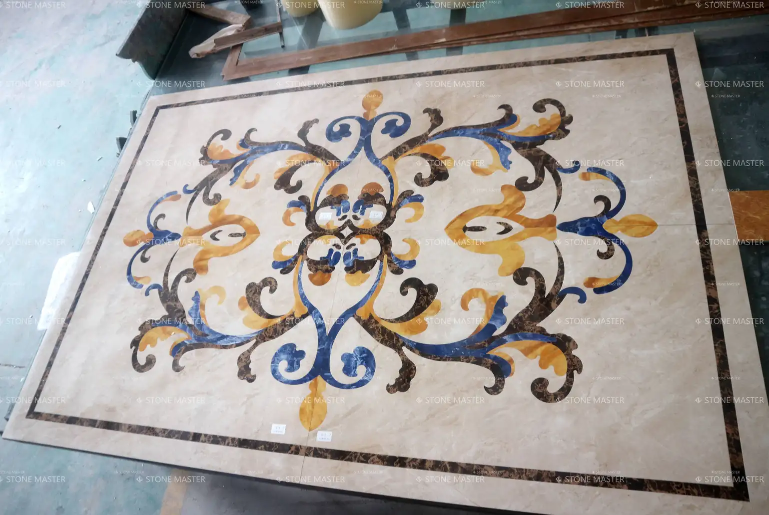 Floor Design Perfection: Stone Master Marble Inlay Timeless Luxury