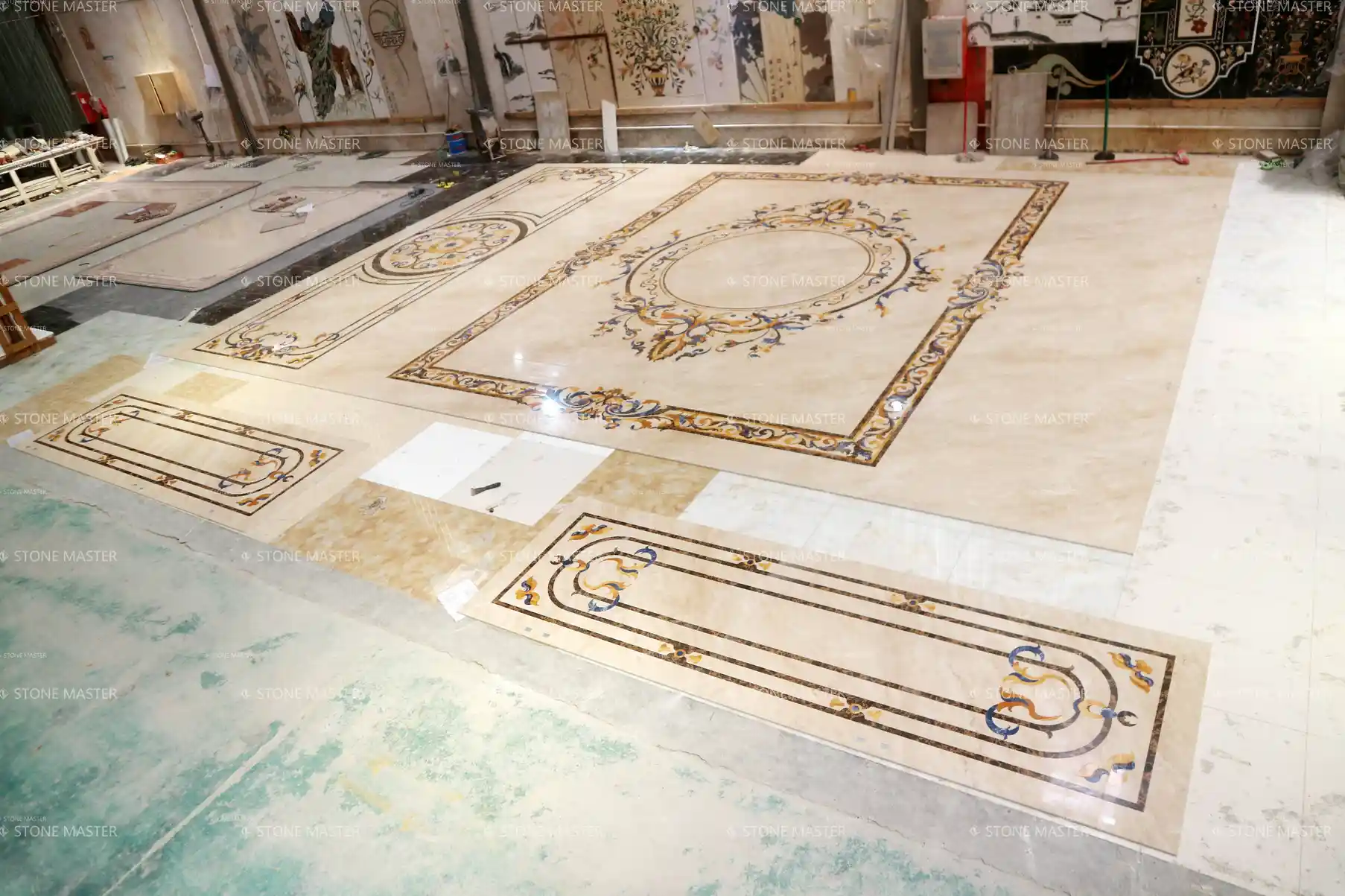 Floor Design Perfection: Stone Master Marble Inlay Timeless Luxury