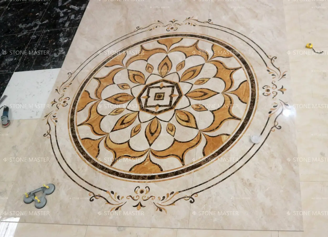 Floor Design Perfection: Stone Master Marble Inlay Timeless Luxury