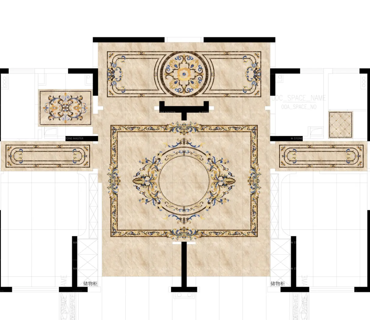 Floor Design Perfection: Stone Master Marble Inlay Timeless Luxury