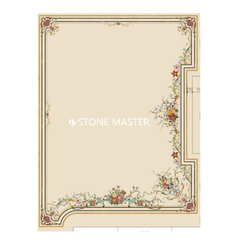 Inlaid Marble Flooring for Luxury Interiors