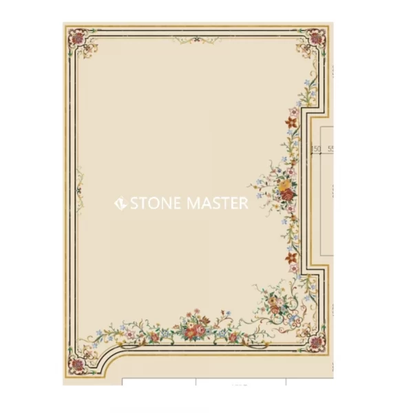 Inlaid Marble Flooring for Luxury Interiors