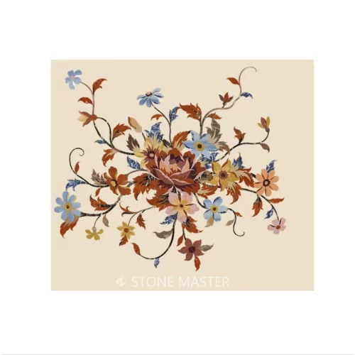 Marble inlay flooring for luxury interior floors worldwide.