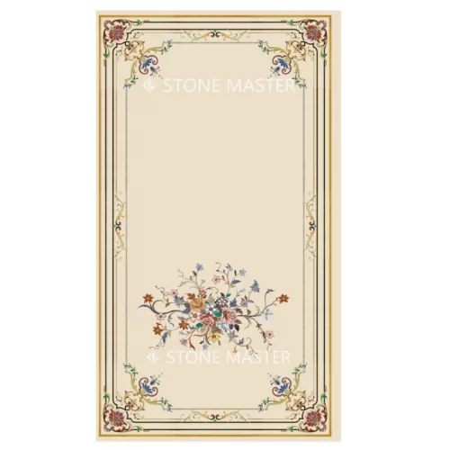 Marble Floor Medallion