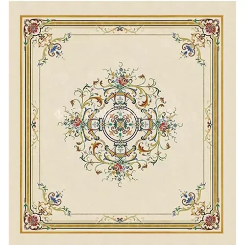 Inlaid Marble Flooring for Grand Luxe Interiors