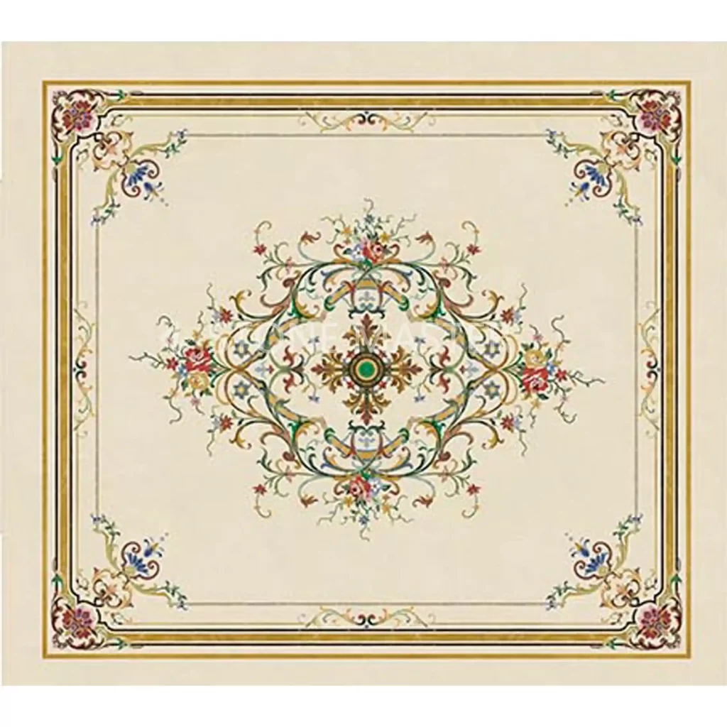 Custom Marble Inlay Luxury Floor Design | Stone Master Marble Inlay