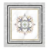 Tile Floor Medallions in premium marble flooring tiles showcasing modern luxury design for grand foyers with intricate custom marble inlay pattern