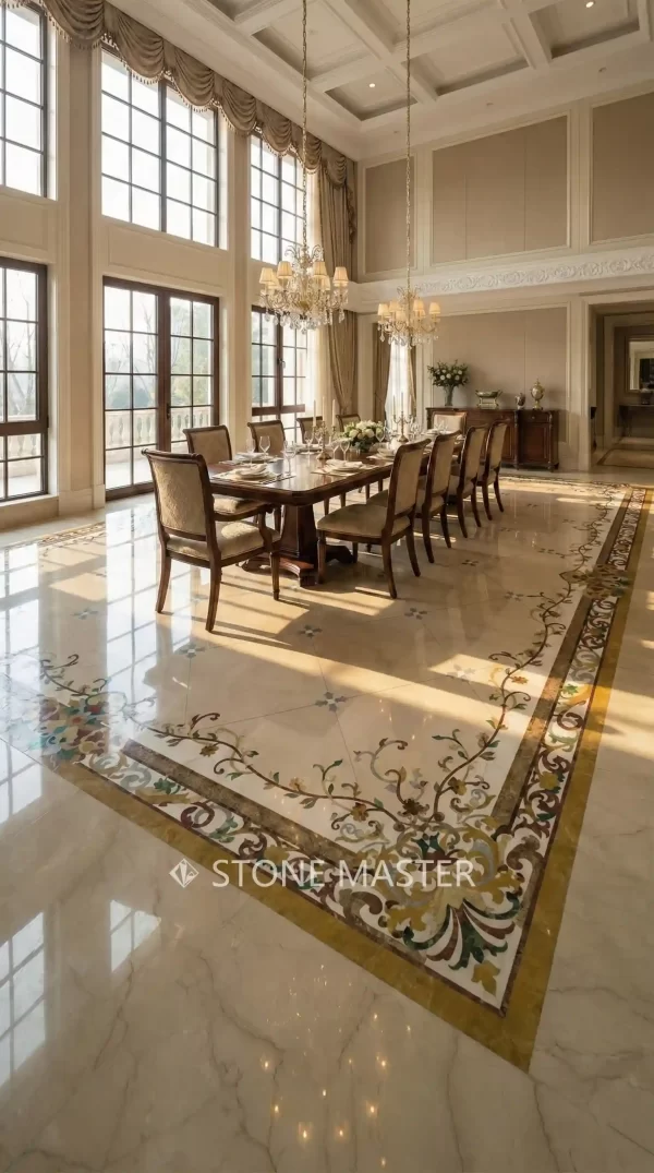 Luxury Residence Marble Floors | Stone Master Marble Inlay