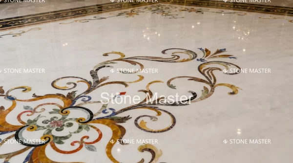 Marble Inlay Floor Design for Luxury Interiors Marble Inlay Floor Design for Luxury Interiors